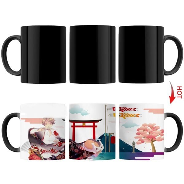 12oz Custom Thermal Transfer Printing Ceramic Mug - Image 3