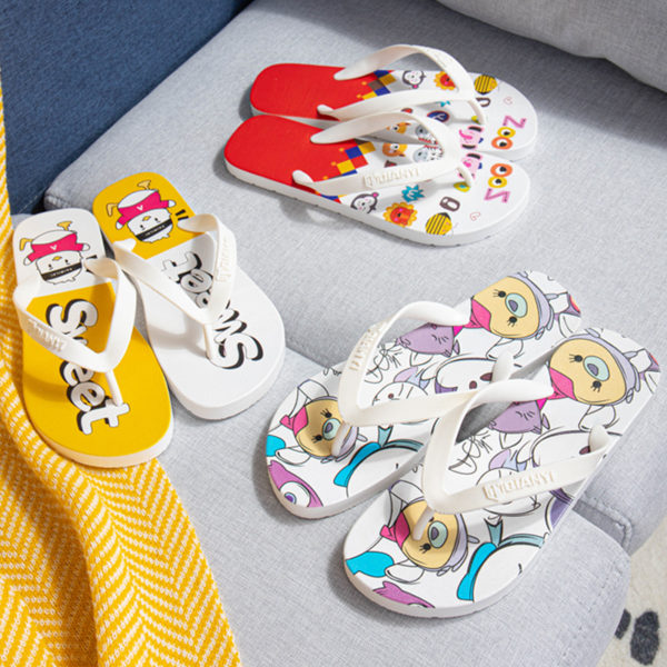 PVC Custom Summer Outdoor Beach Flip Flops - 图片 3