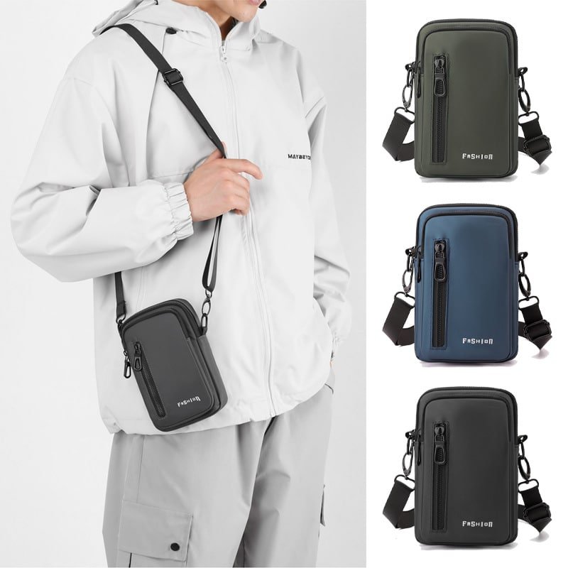 Rectangular PU Leather Fanny Pack - Image 4
