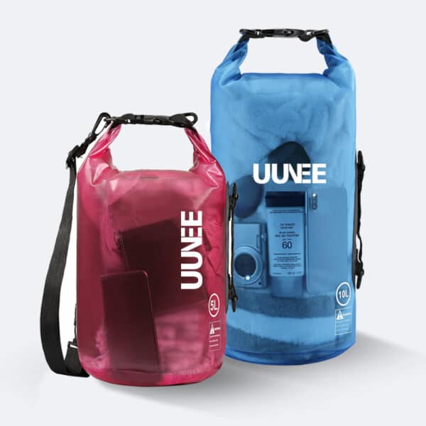 Outdoor 5L Clear Waterproof Foldable Backpack - 图片 4