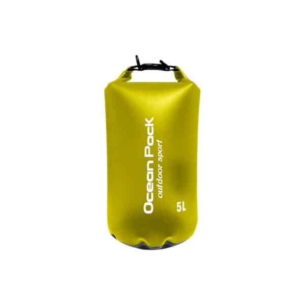 Outdoor 5L PVC Waterproof Bucket Bag Beach Rafting Swimming Bag - 图片 4