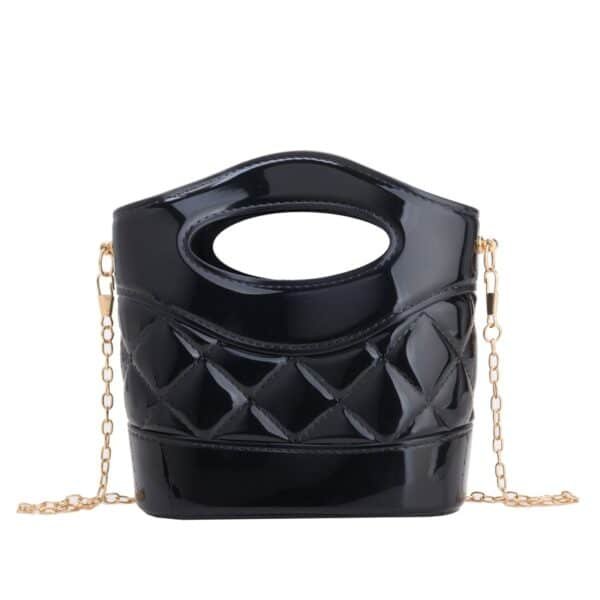 Mini PVC Handheld Chain Bag - Image 4