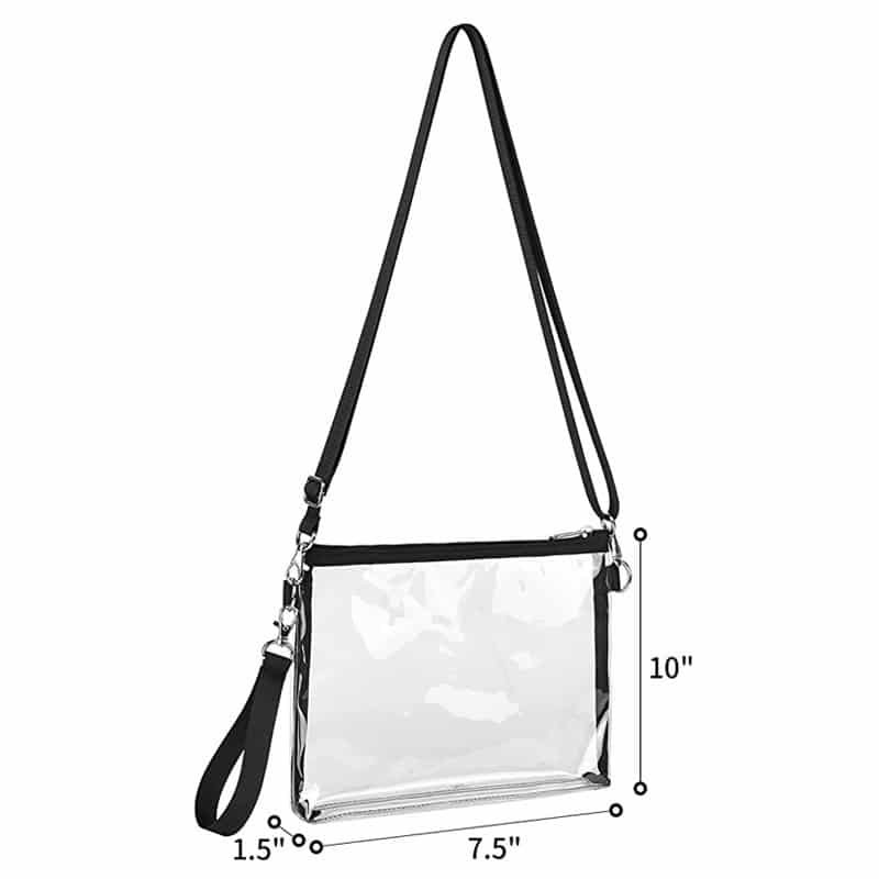 Clear Crossbody Pouch with Handheld - 图片 4
