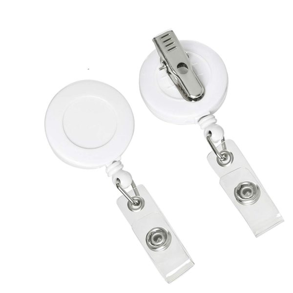 Custom Plastic Retractable Badge Reel With Metal Belt Clip - 图片 4