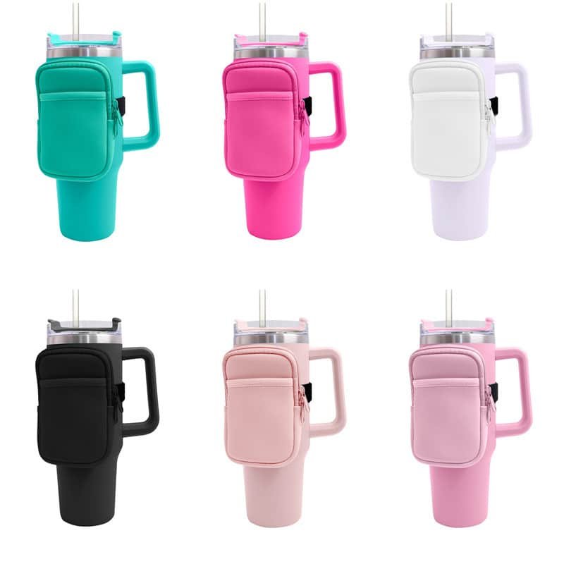 Neoprene 40 Oz. Water Bottle Arm Bag - 图片 4