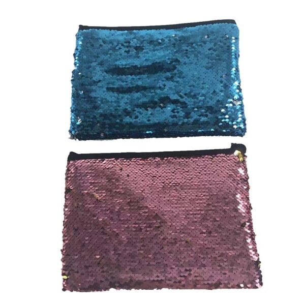 Premium Sequin Flat Pencil Case - Image 4