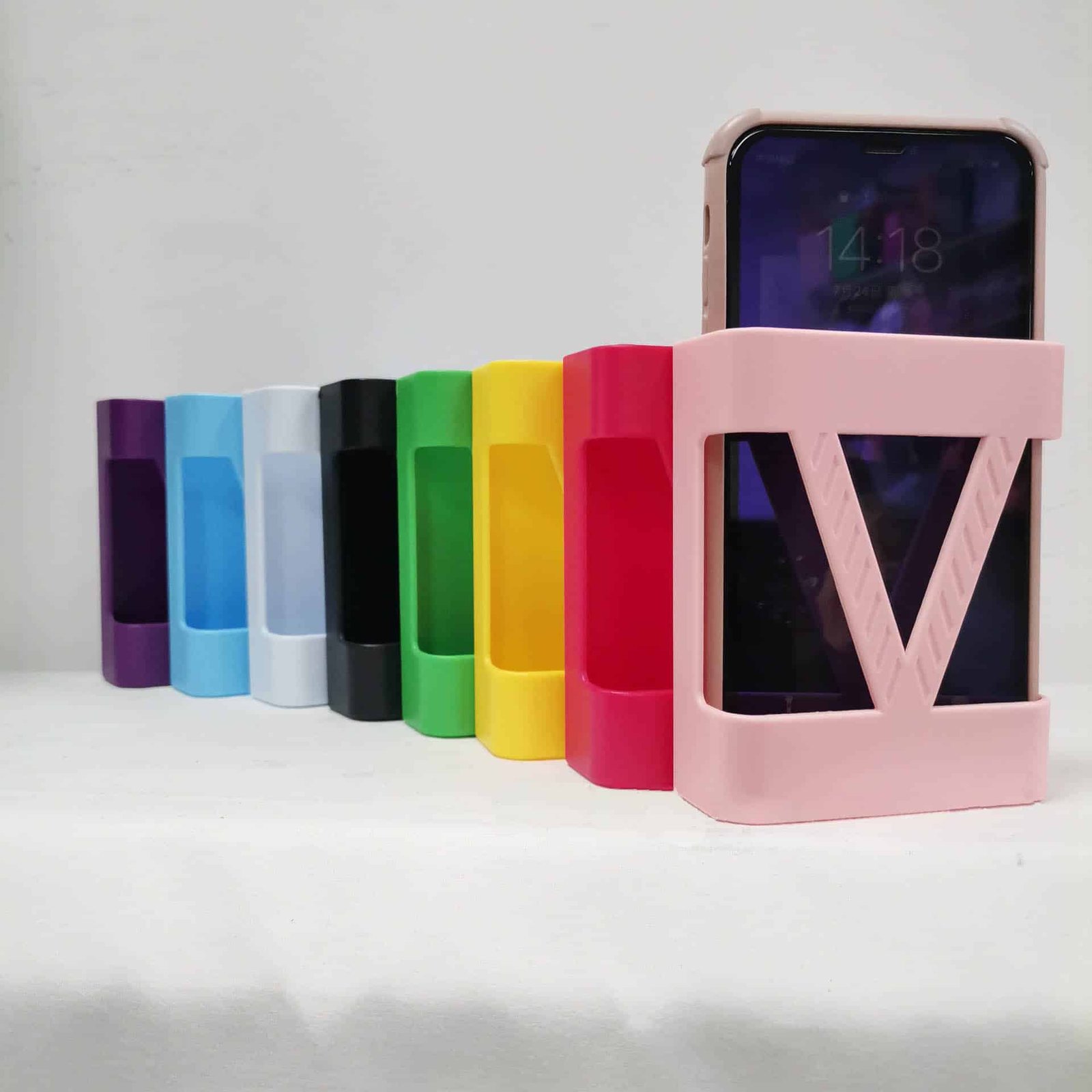 V-shaped Beach Bag Phone Holder - 图片 4