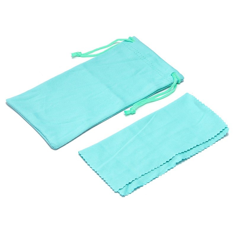 Multi-colored Microfiber Sunglasses Pouch - Image 4