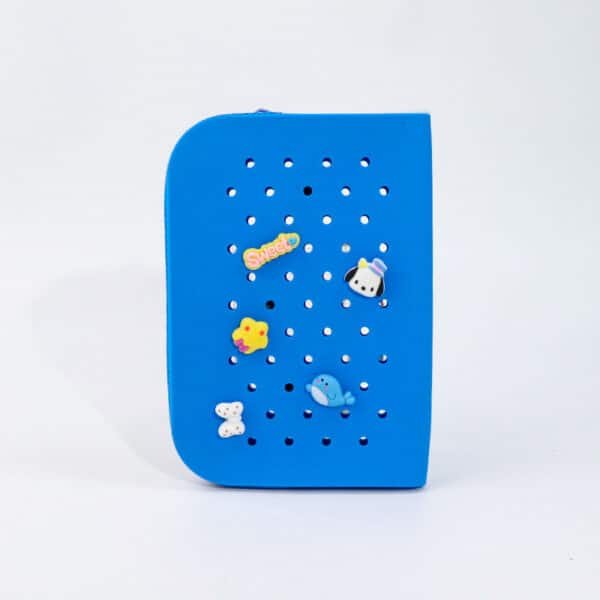 Silicone Pencil Case With Rhombus Pattern - Image 4