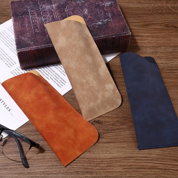 Multicolor Portable PU Glasses Bag Sunglasses Pouch - Image 4