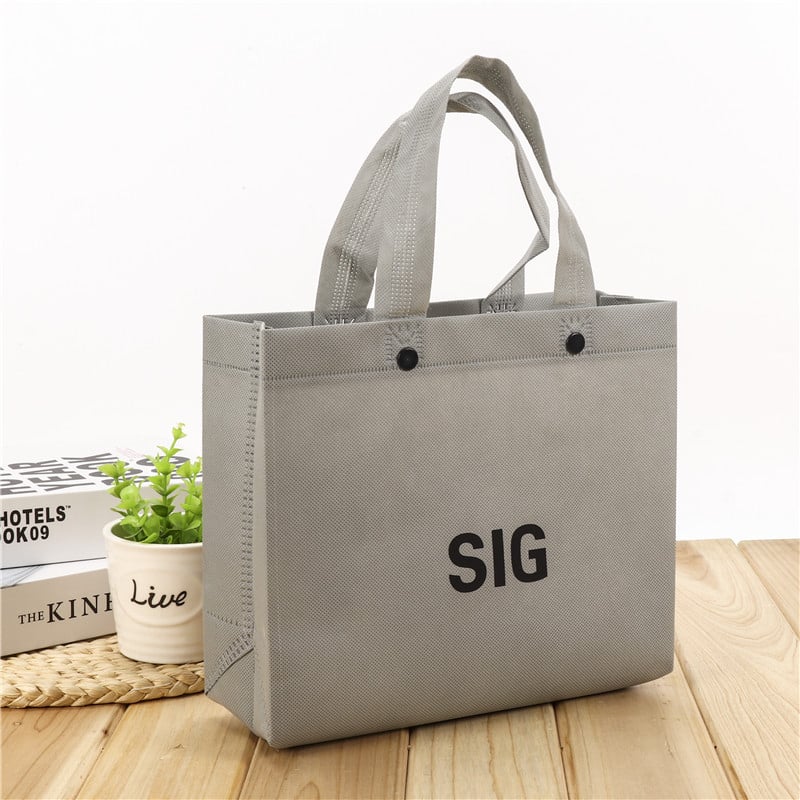 Hot press Non-woven Advertising Shopping Bag - 图片 4