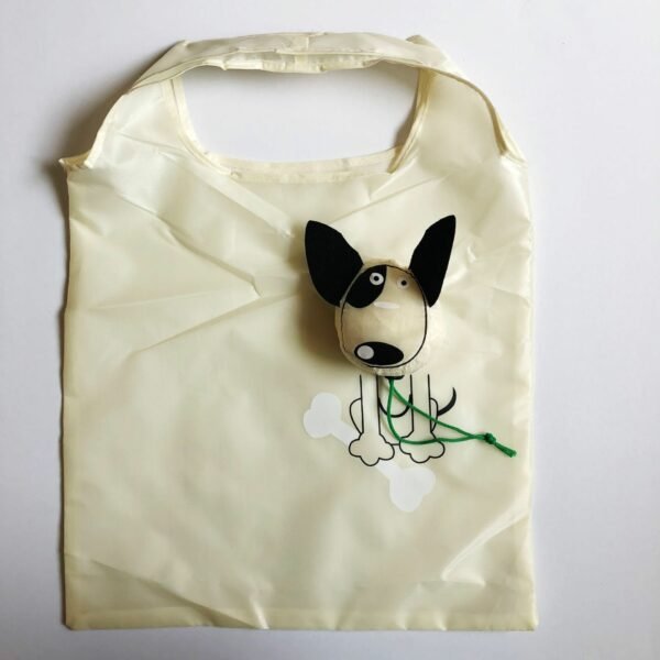 Polyester Dalmatian Foldable Shopping Bag - Image 4
