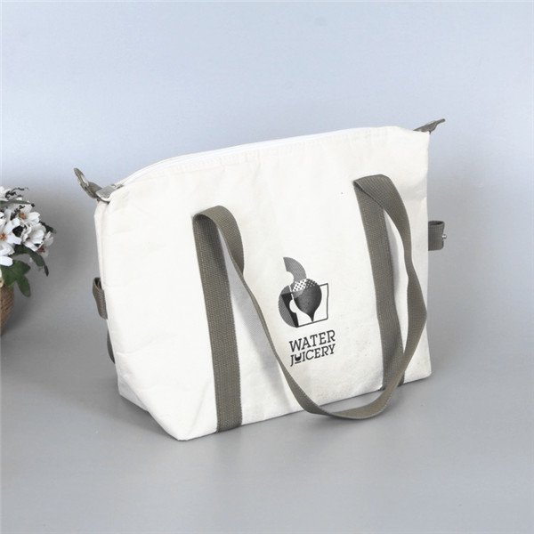 Insulated Nylon Cooler Food Tote Bag - Image 4