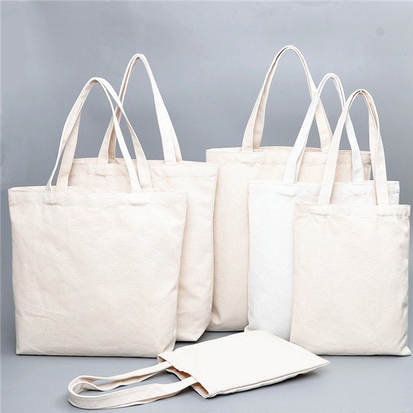 Natural Color Cotton Canvas Tote Bag - 图片 4