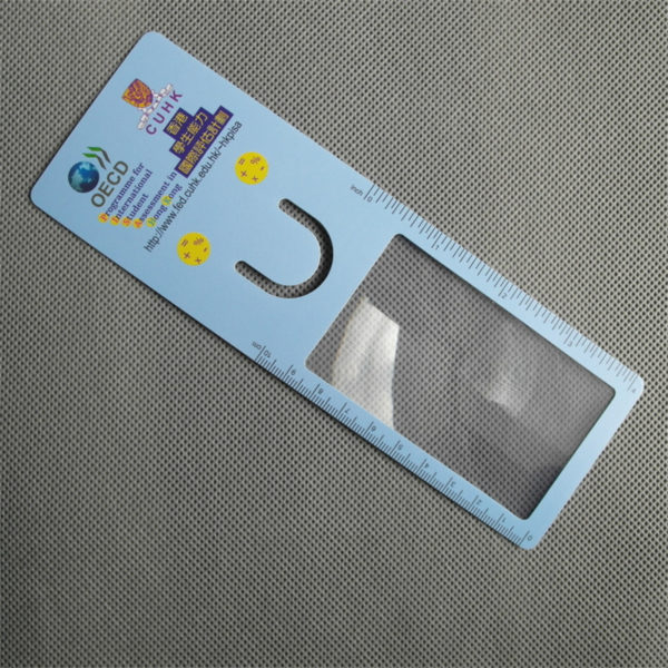 Clear PVC Bookmark Magnifier - 图片 4