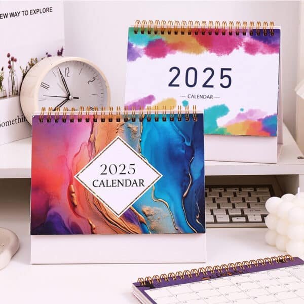 Full Color Printed Desktop Memo Calendar - 图片 4