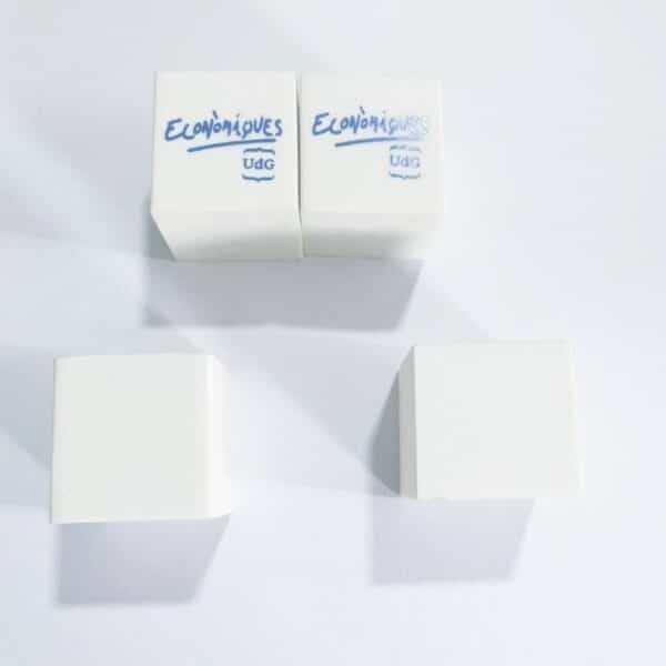 White Square Eraser for Students - 图片 4