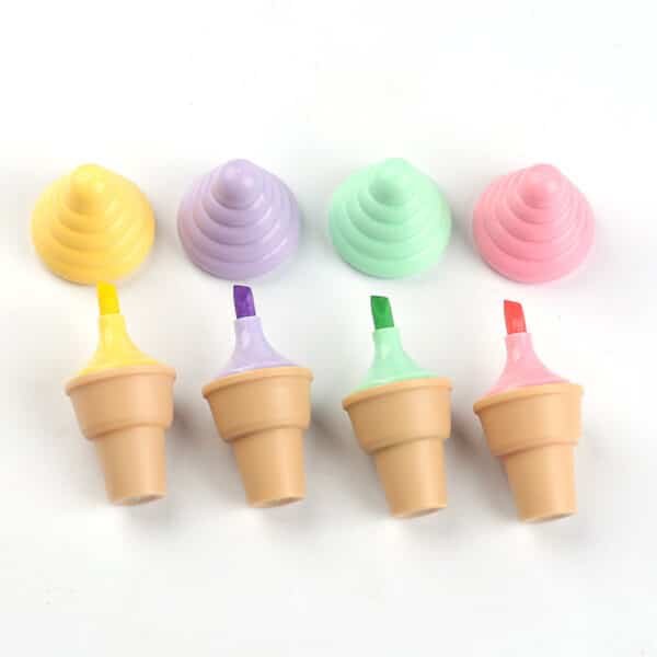 Ice Cream Shaped Highlighter - 图片 4