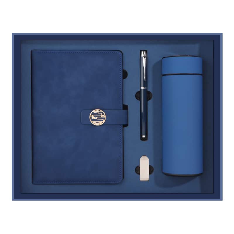 Business Gift Set Journal Pen Cup USB Flash Drive - 图片 4