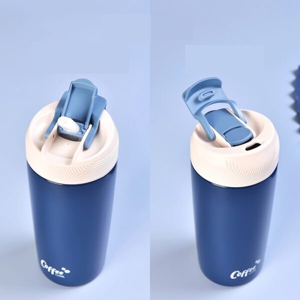 Stainless Steel Water Bottle with Custom Logo - 17oz - Image 4