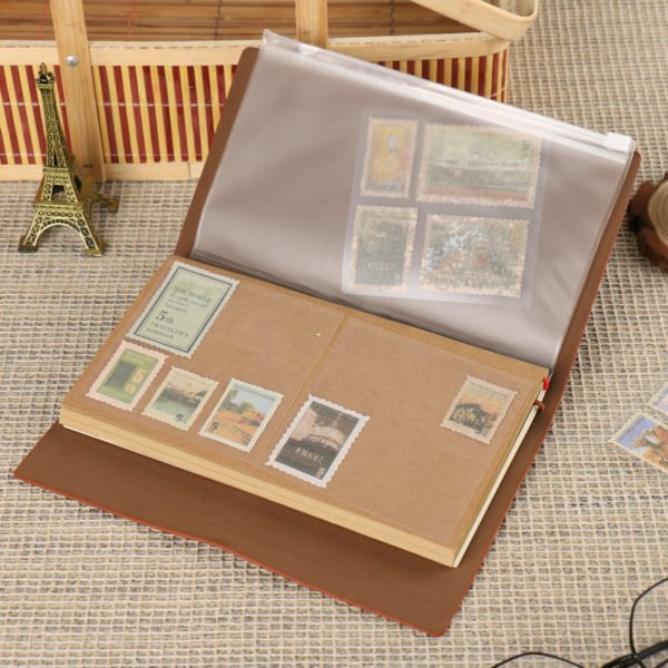 PU Travel Vintage Notebook - 图片 4