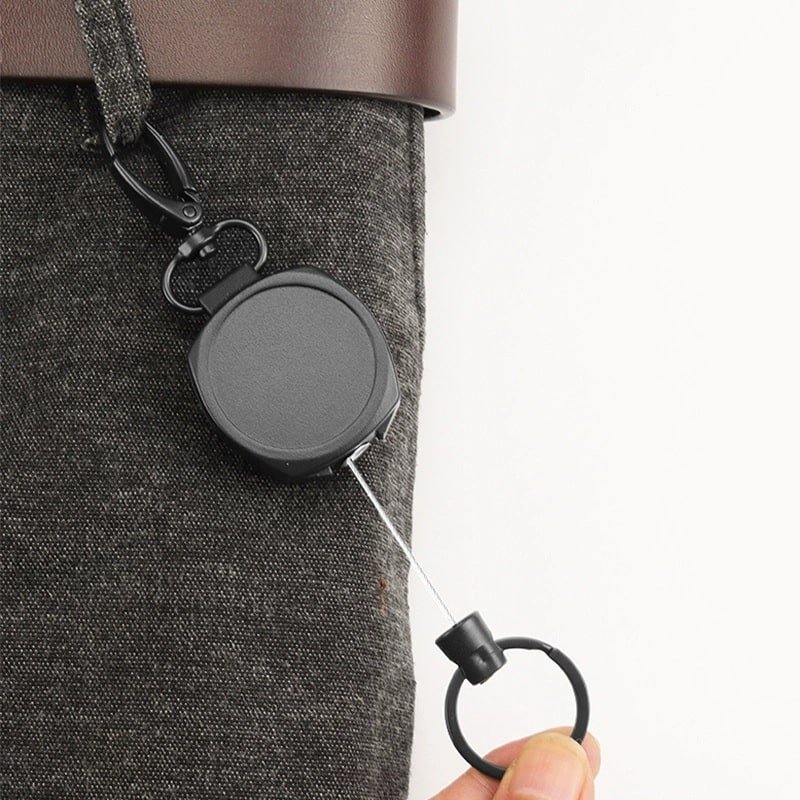 Metal Outdoor Anti-Lost Key Retractable Badge Reel - 图片 4