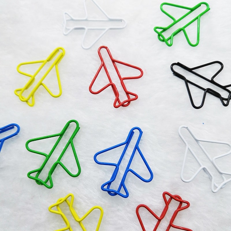 Colorful Boeing Airplane Paperclips - 图片 4