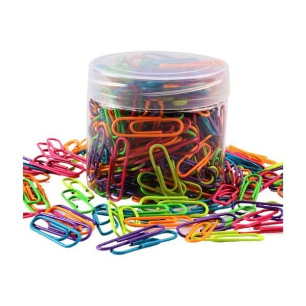Metal Colorful Nickel Plated Paper Clips - Image 4