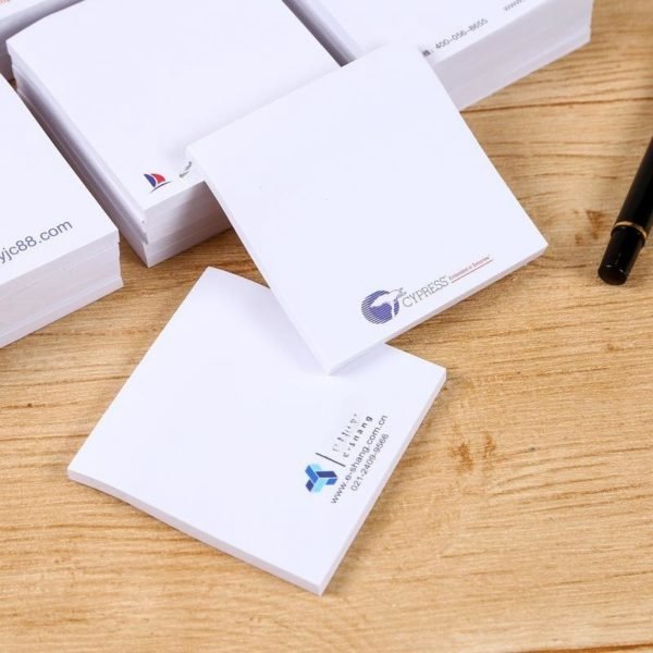 White Sticky Notes Customizable 3.1 * 3.1 inches 50 Sheets - 图片 4