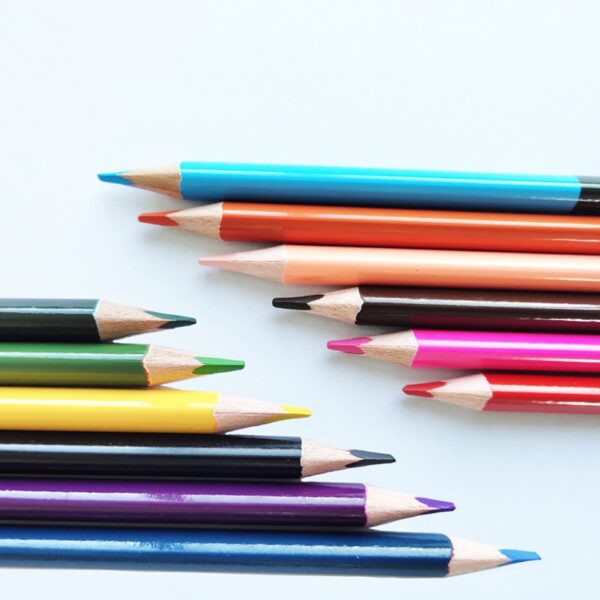 Colorful Double-ended Drawing Pencil - 图片 4