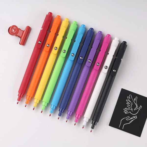 Business Gift Push-Up Neutral Pen - 图片 4