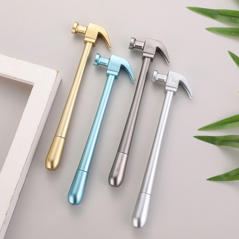 Quirky Hammer Shaped Neutral Pen - 图片 4