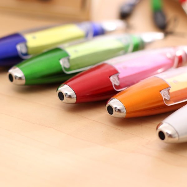 Colorful Lanyard LED Light Ballpoint Pen - Image 4
