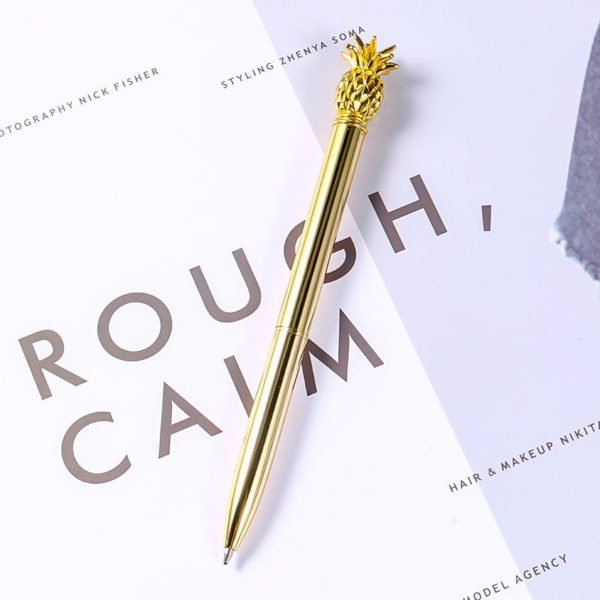 Portable Pineapple Shaped Metal Pen - Image 4