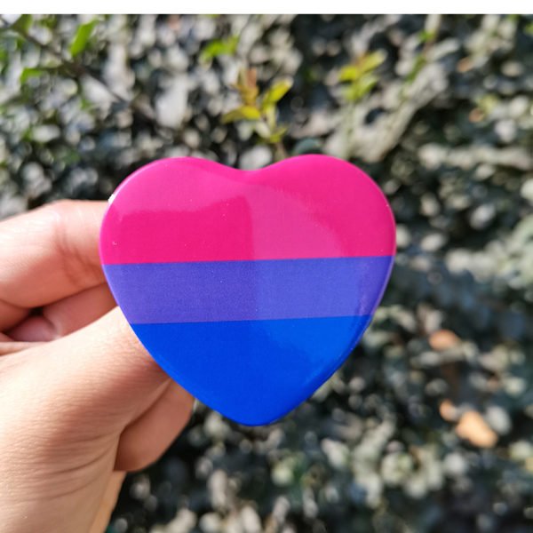 Love Shape Lapel Pin - Image 4