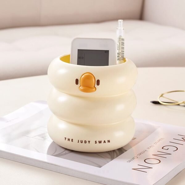 Sweet Round Multifunctional Pen Container - Image 4