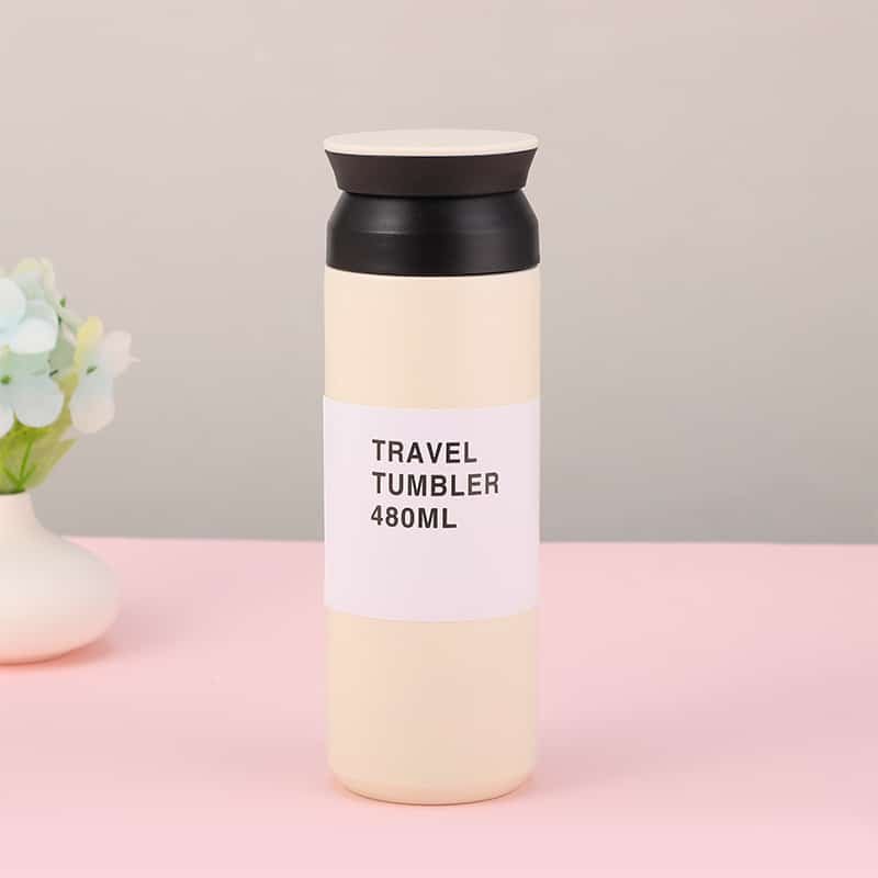 Vacuum Frosted 304 Stainless Steel Water Cup Portable Coffee Mug - 图片 4