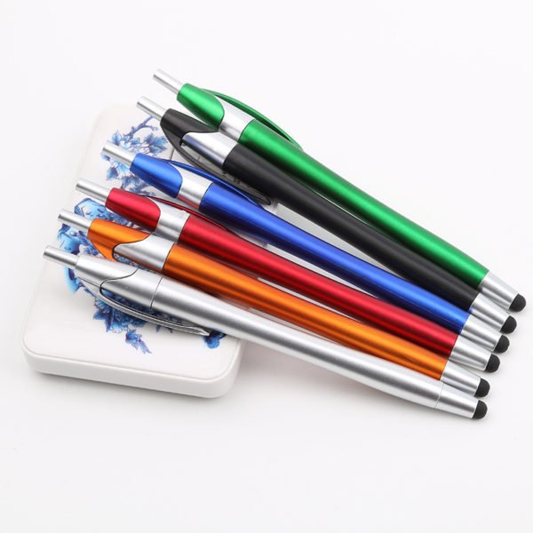 Stylus Ballpoint Pen with Metal Clip - Customizable - Image 4
