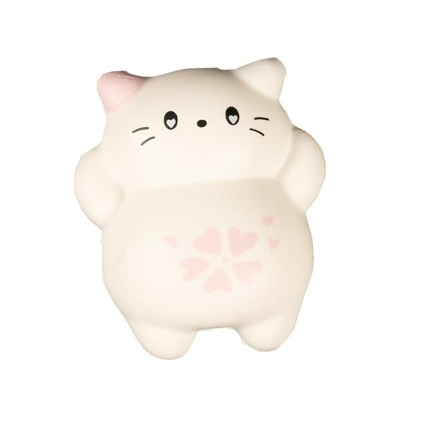 Squishy Sleeping Cat Stress Ball Refrigerator Sticker - 图片 4