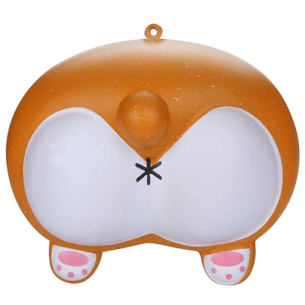 Corgi Butt Keychain Stress Ball - 图片 4