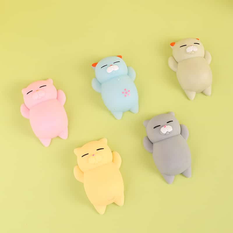 Sleepy Cat Squishy Stress Ball - 图片 4