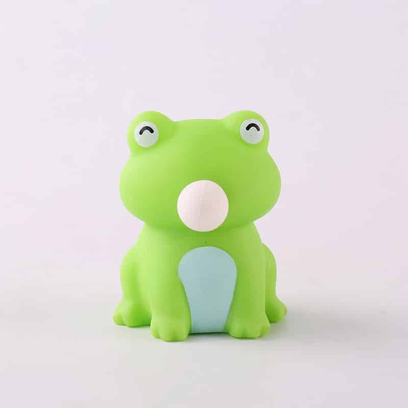 TPR Frog Bubble Blowing Stress Ball - 图片 4