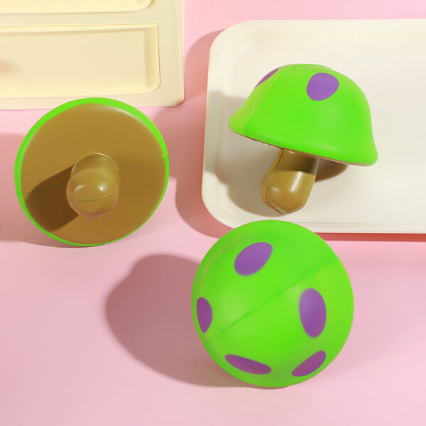 Slow-Rebound Mushroom Stress Ball - 图片 4