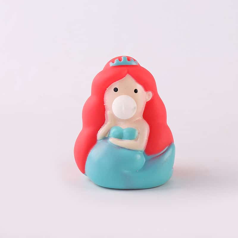 TPR Mermaid Bubble-Blowing Stress Ball - 图片 4