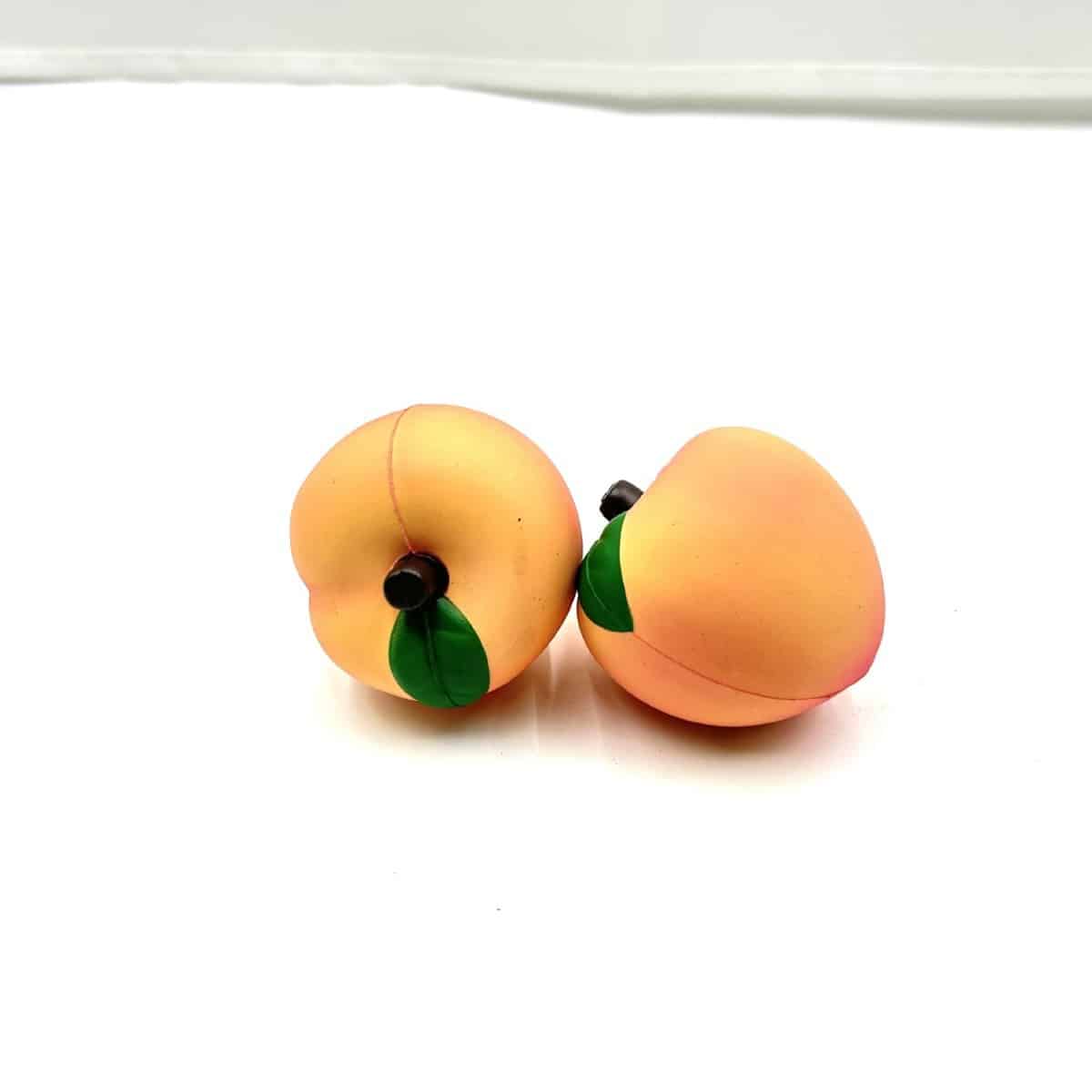 Slow-Rebound Peach Foam Stress Ball - 图片 4