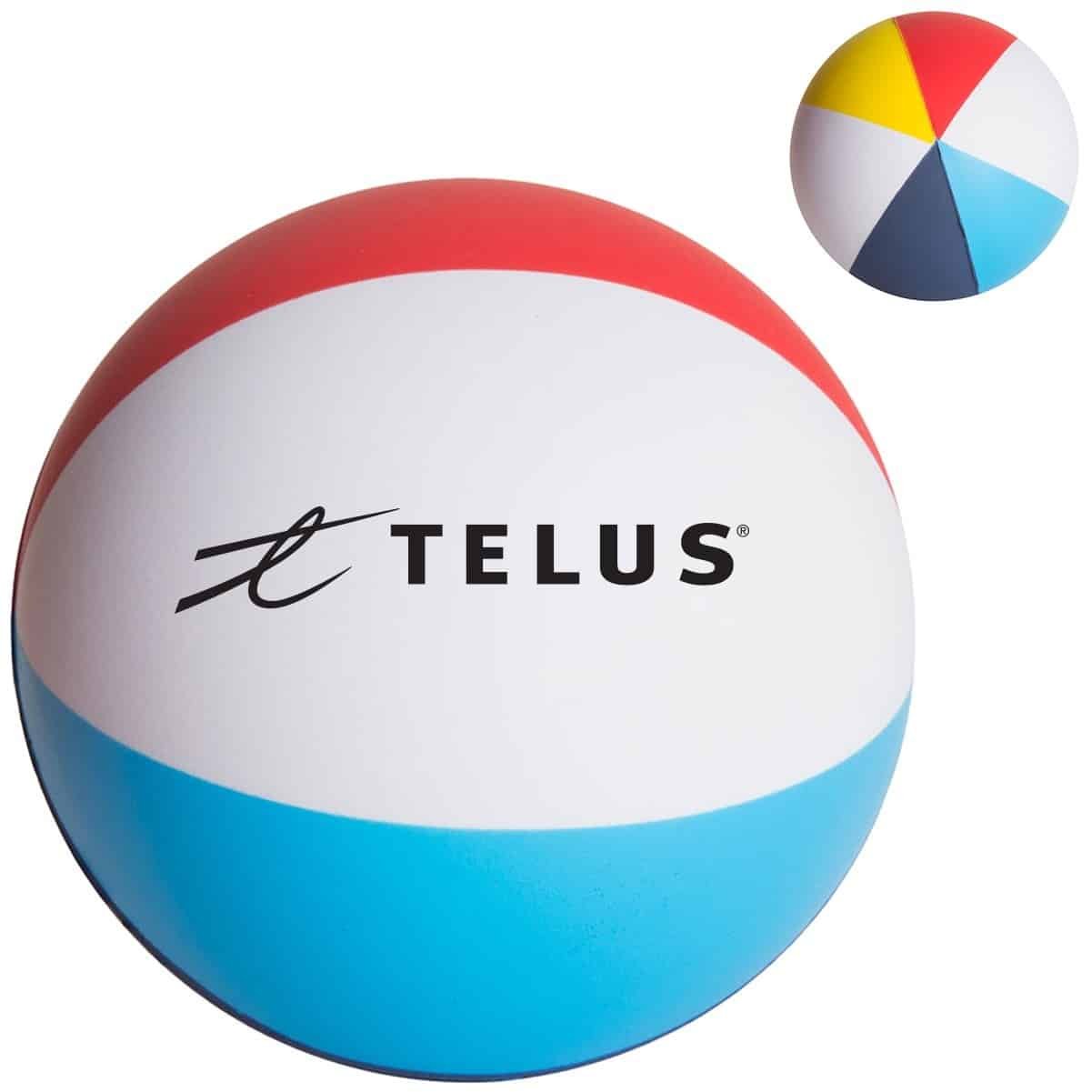 Colored Beachball Stress Ball - 图片 4
