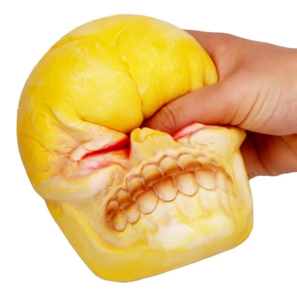 Foam Slow Rebound Skull Prank Toy Stress Ball - 图片 4