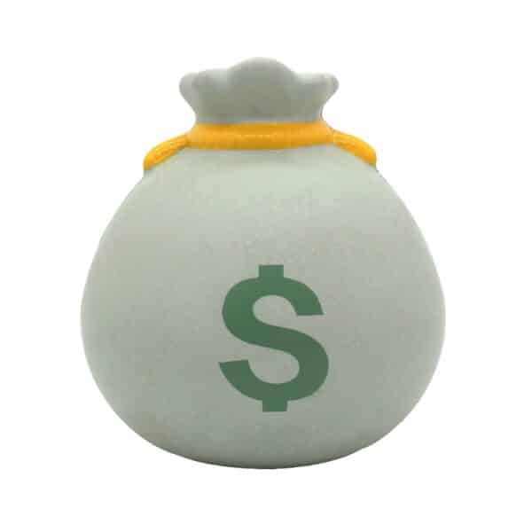 Foam Slow Rebound Money Bag Toy Stress Ball - 图片 4
