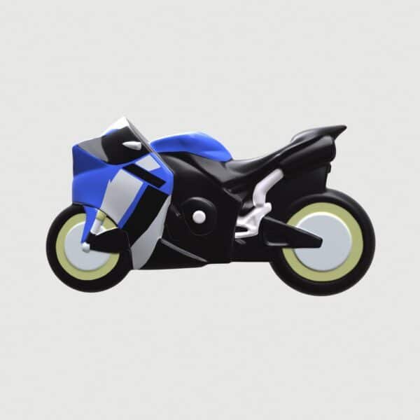 Foam Motorcycle Stress Ball - 图片 4
