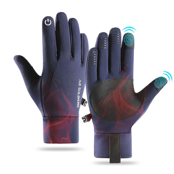 Cycling Waterproof Touchscreen Gloves - 图片 4
